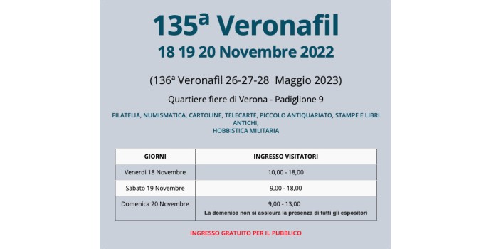 Veronafil - 18 19 20 Novembre 2022